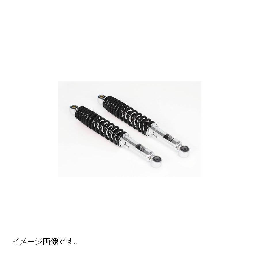 SP武川 (SPタケガワ) リアショックアブソーバー クロムメッキ/ブラック 2本 スーパーカブ50/110 AA04/AA09/JA10 JA44 06-04-0156