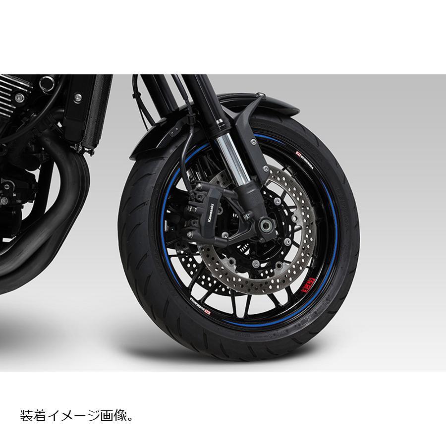  ブルー プレート ヨシムラ（YOSHIMURA） リムステッカーType-A 17インチ ブルー 904-221