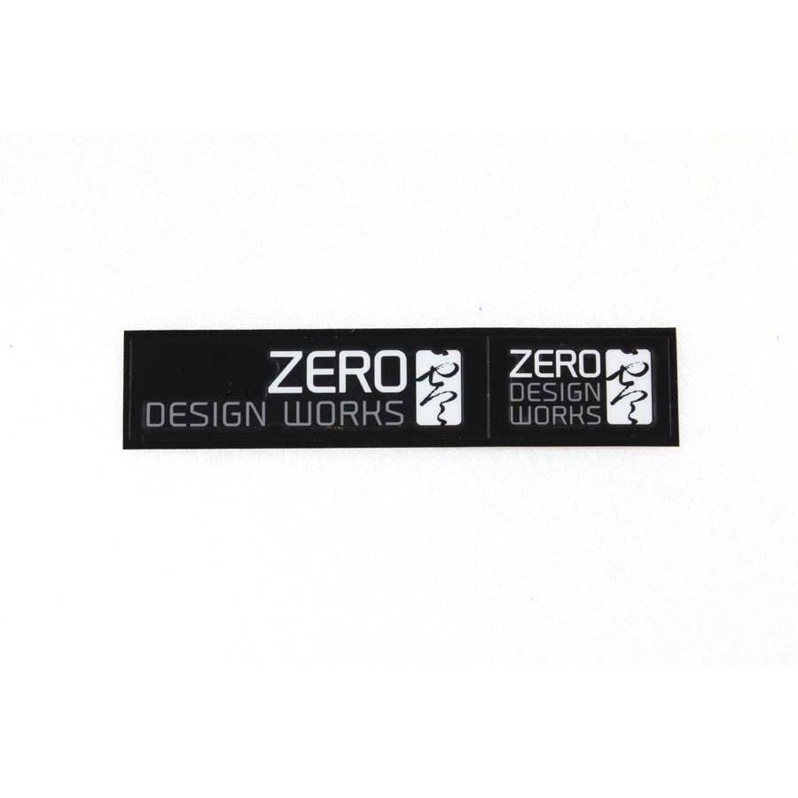ゼロデザインワークス(ZERO DESIGN WORKS) ステッカー 転写 ホワイト/グレー 68mmx16mm/30mmx16mm ZST-DW｜plotonlinestore