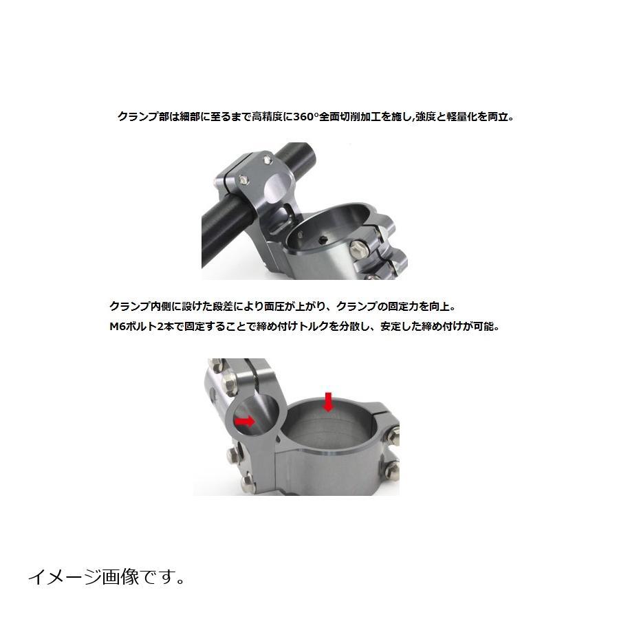 ZETA ジータ PILOTハンドル ＆phi;50/High BLACK F4669 : バイク&車