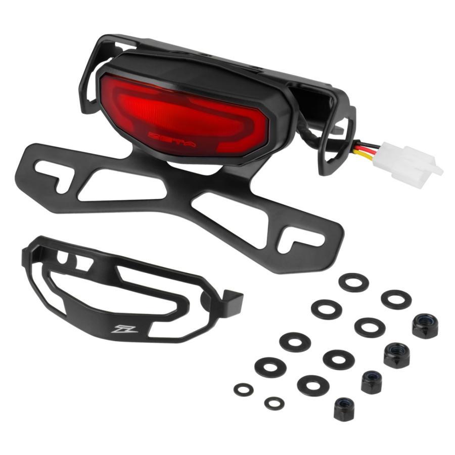ZETA ジータ LEDラインテールホルダーキット RED KLX230 20- G4723
