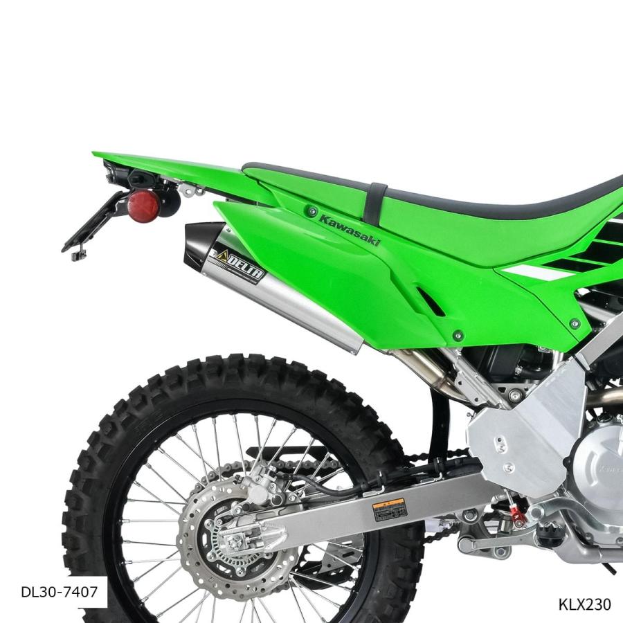 DELTA（デルタ） BARREL4-S JMCAサイレンサー KLX230/KLX230SHELPA