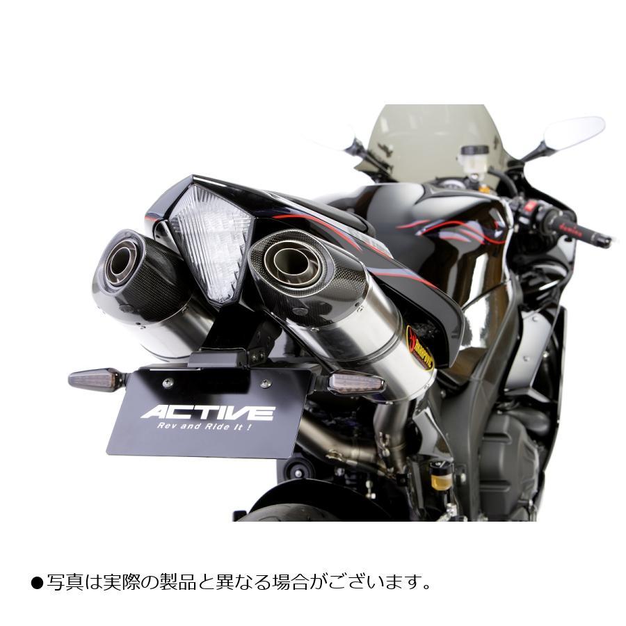 ACTIVE（アクティブ） フェンダーレスKIT LEDナンバー灯付き ブラック