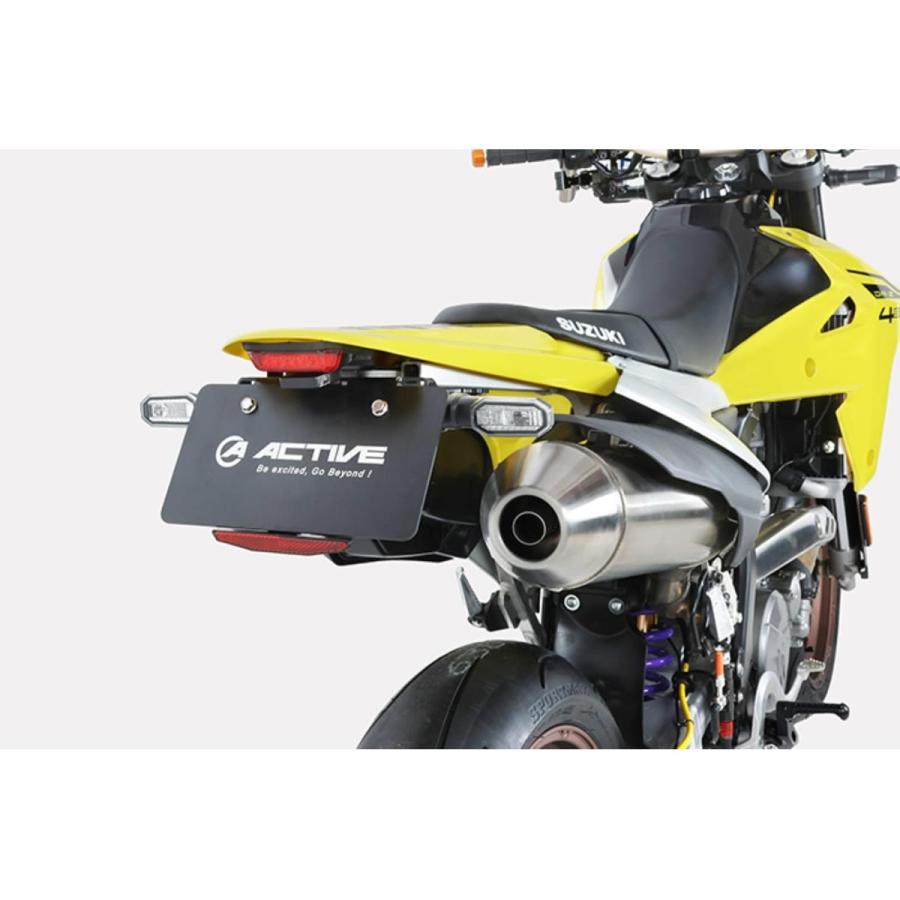 ACTIVE（アクティブ） フェンダーレスKIT ブラック 新LEDナンバー灯付