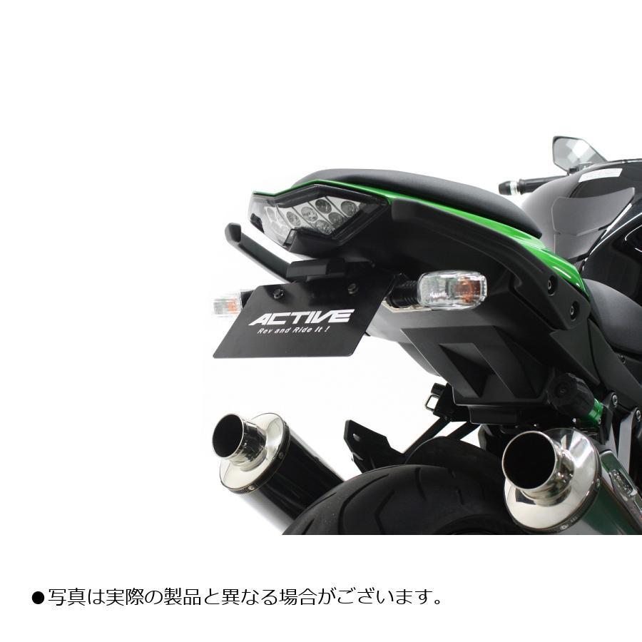 ACTIVE フェンダーレスキットLED ハンバー灯付き Ninja1000 ACTIVE（アクティブ） フェンダーレスKIT LEDナンバー灯付き ブラック