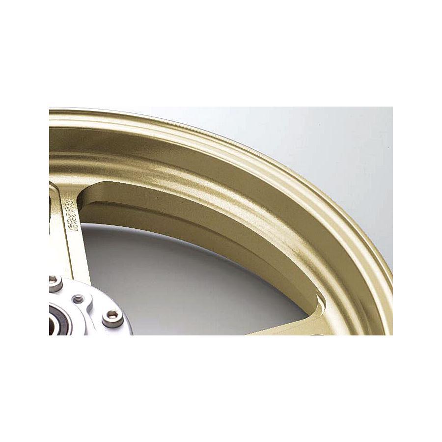 現品発送 GALE SPEED (ゲイルスピード) フロント ホイール 鍛造ホイール F350-17 ゴールド TYPE-R クォーツ CBR1000RR ete 【PET1323716577】(47619円)