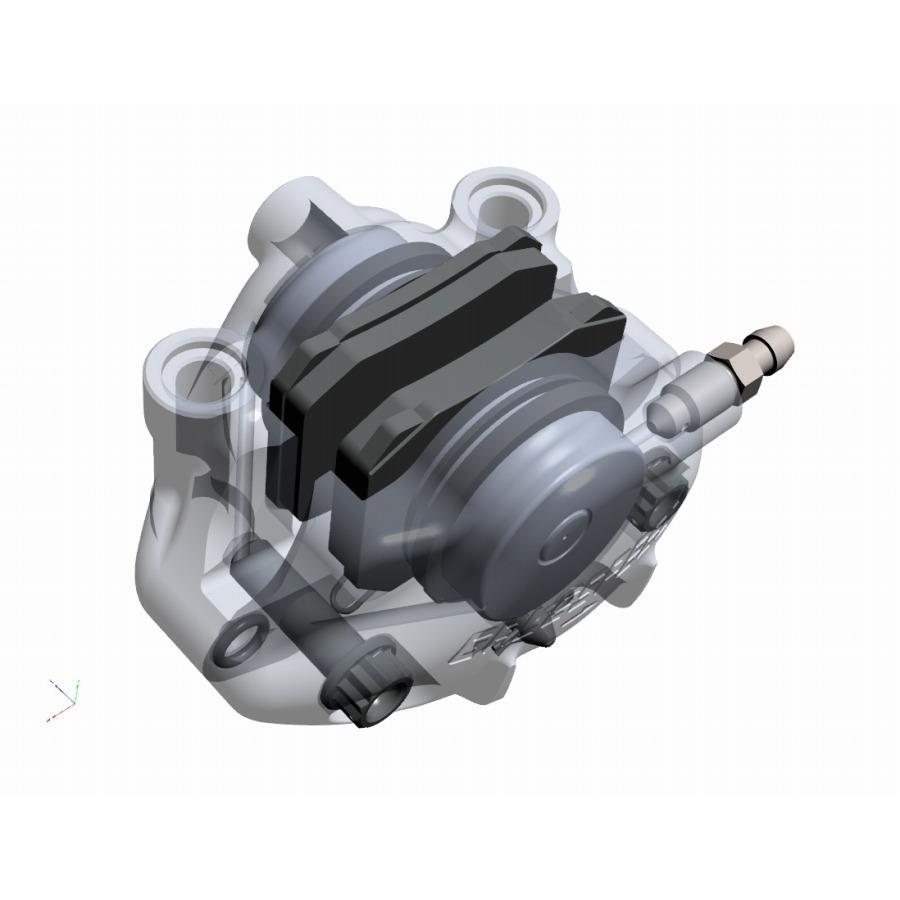 GALESPEED エラボレート リアキャリパー φ30 ラジアル60mm GALE SPEED (ゲイルスピード) エラボレート リアキャリパー φ30 チタン