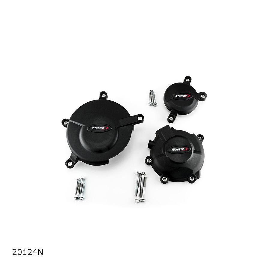 Puig(プーチ) エンジンケースカバー ブラック GSX-R600 GSX-R750 20124N