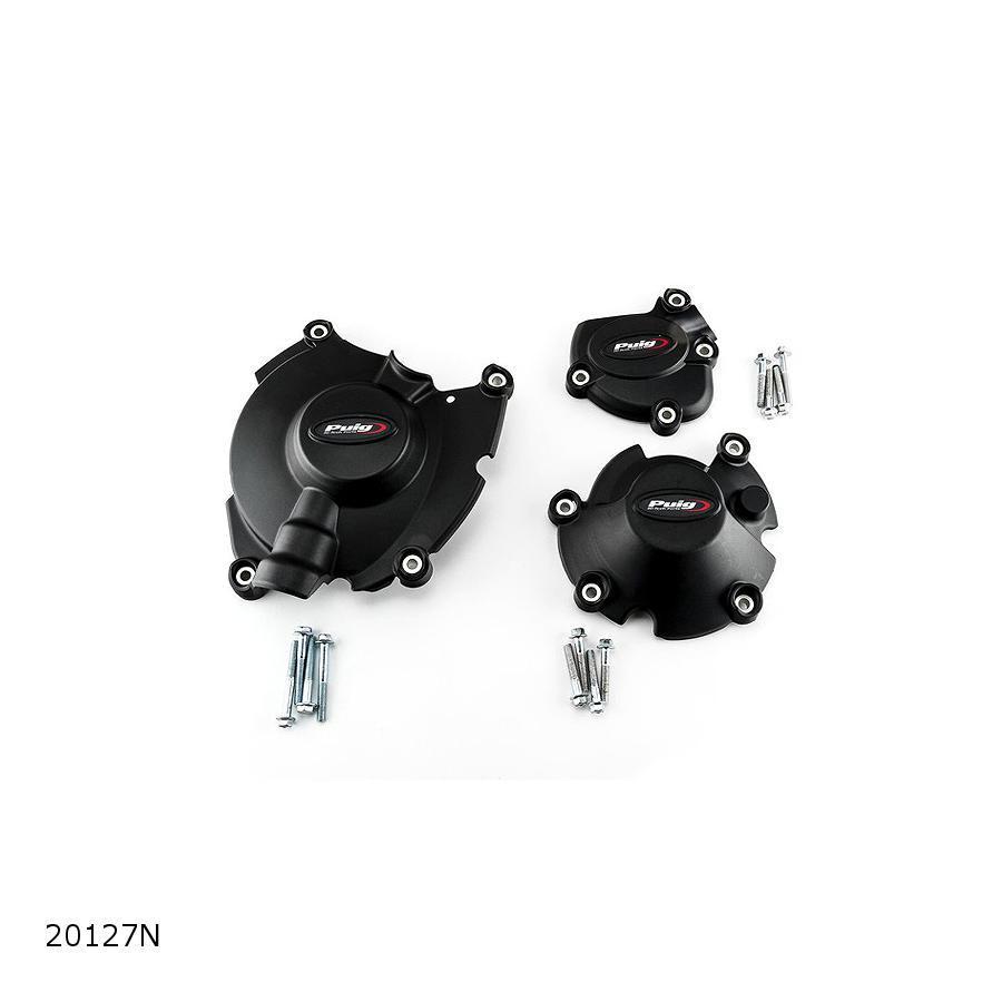 Puig(プーチ) エンジンケースカバー ブラック YZF-R1 M SP 20127N