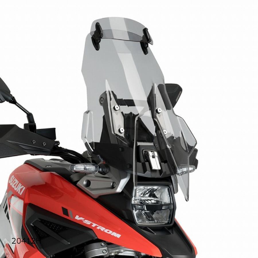 Puig(プーチ) ツーリングスクリーン バイザー付スモーク DL1050 V-STROM DL 1050XT V-STROM 20412H_1