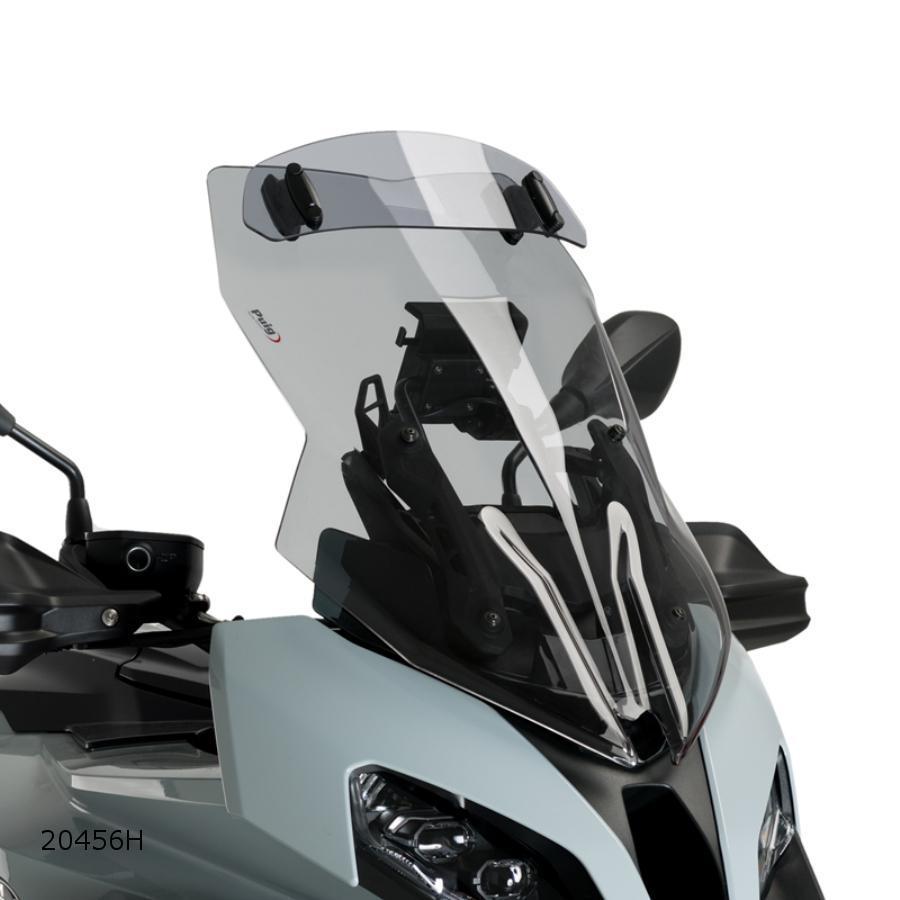 Puig(プーチ) ツーリングスクリーン バイザー付 スモーク S1000 XR 20456H