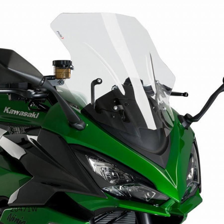 Puig(プーチ) レーシングスクリーン クリア ニンジャ NINJA 1000 SX 
