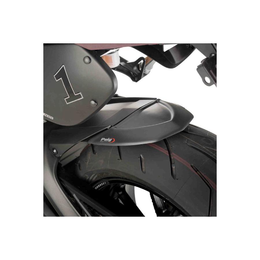 Puig（プーチ） エクステンドフェンダーリヤ ブラック VERSYS1000