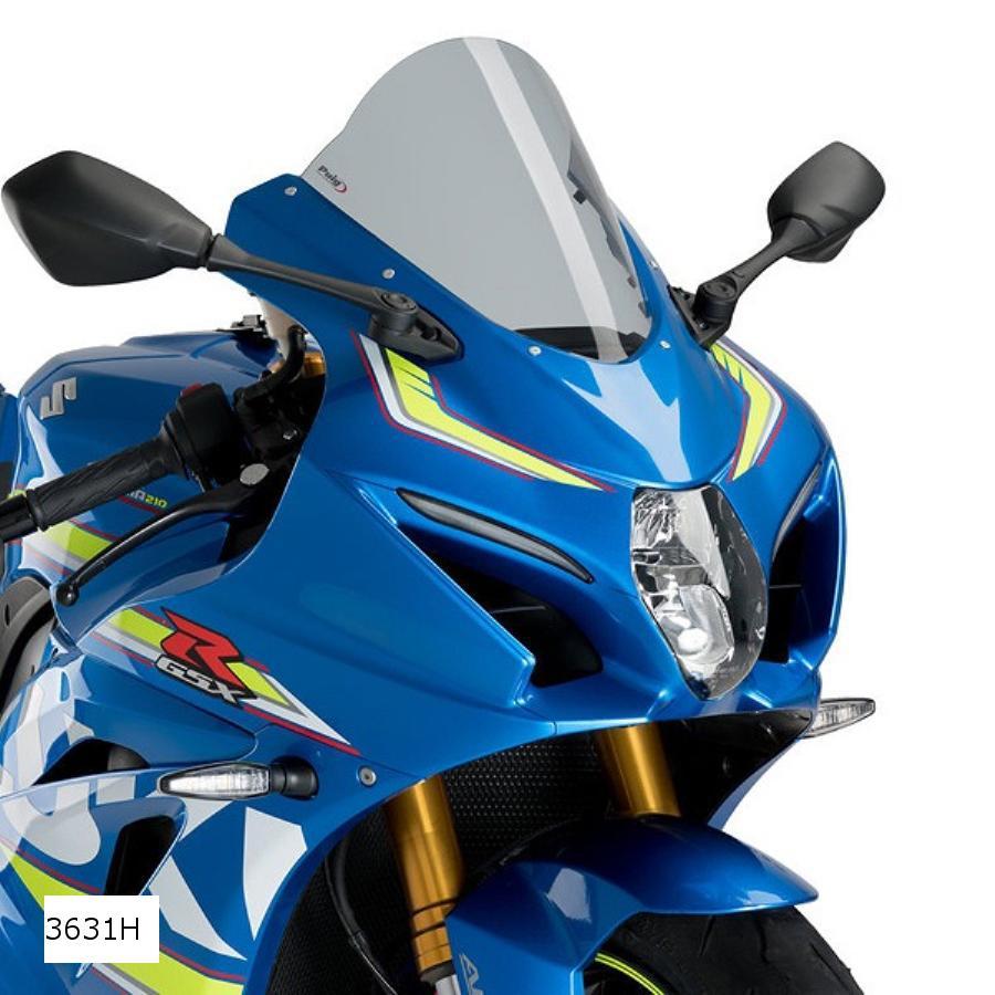 ＊Rin＊ Puig（プーチ） レーシングスクリーン R-RACER スモーク GSX-R1000 R
