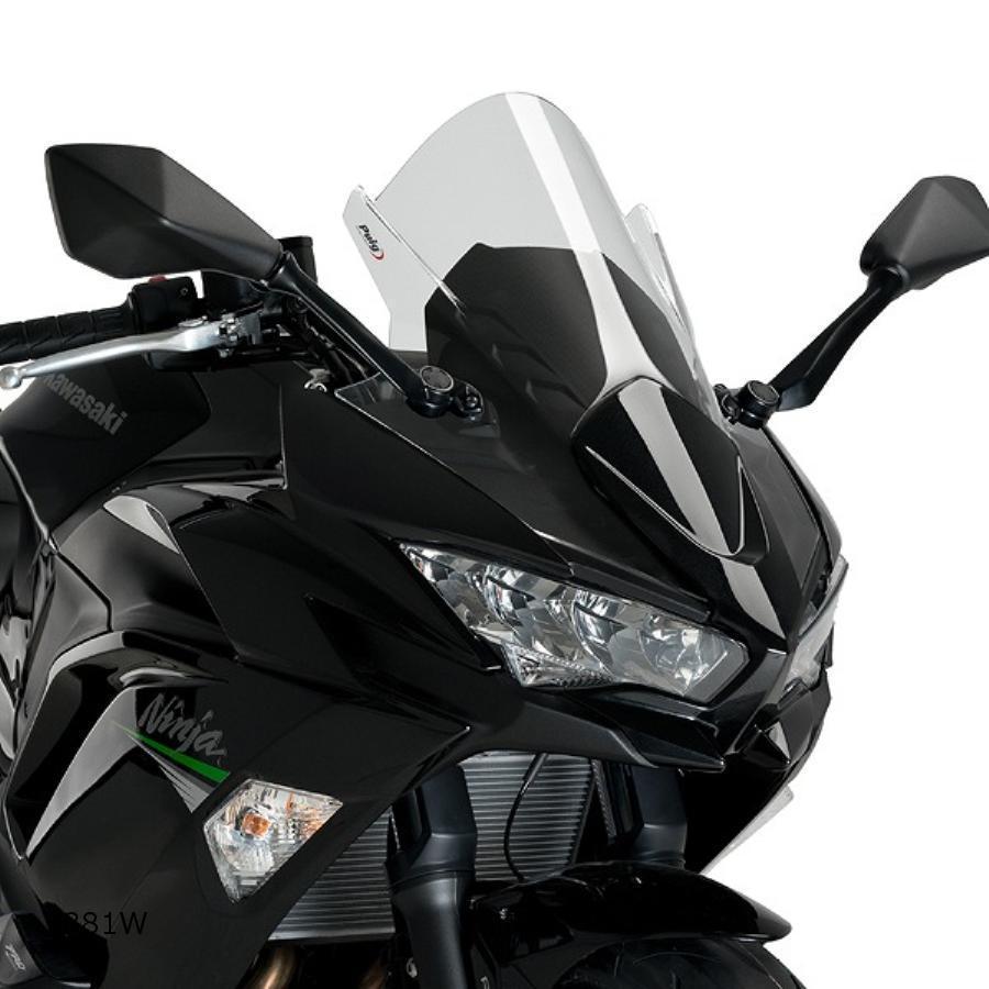 Puig(プーチ) レーシングスクリーン Z-RACINGクリア NINJA650 ニンジャ650 3881W