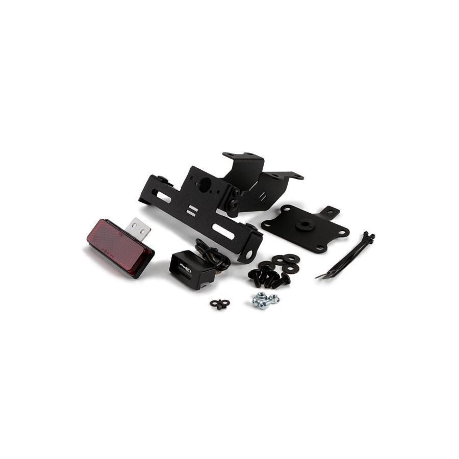 Puig - (プーチ) 使用許可受け支える 黒いこと MT-07 7108N 車、バイク、自転車-フェンダーレスキット-外装パーツ