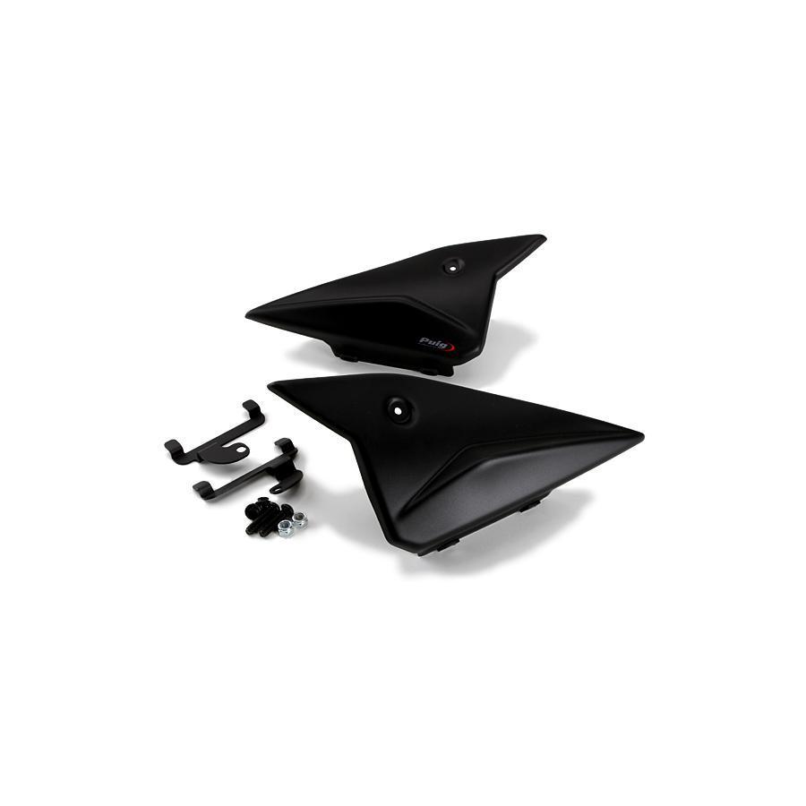 Puig（プーチ） サイドカバー マットブラック MT-09 7612J : バイク&車 