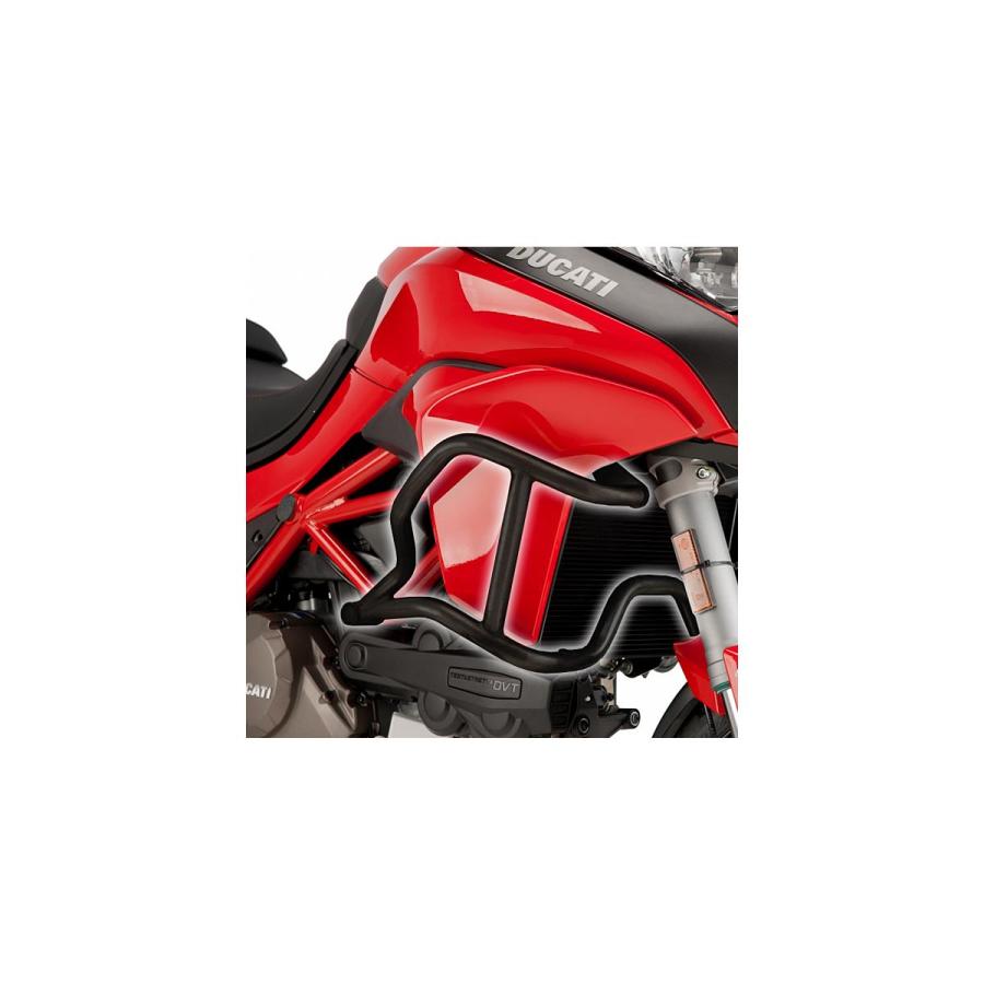 Puig（プーチ） エンジンガード ブラック MULTISTRADA1200 ムルティ