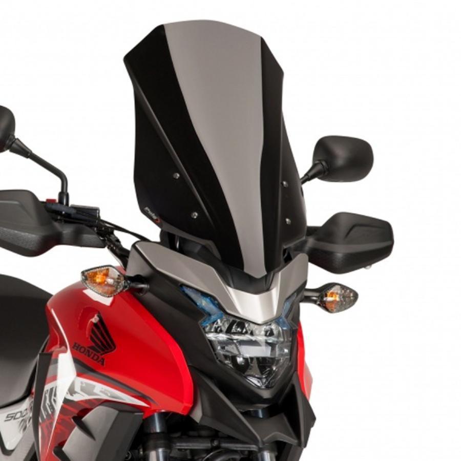 Puig(プーチ) スクリーン ツーリング ブラック CB400 500X 8901N