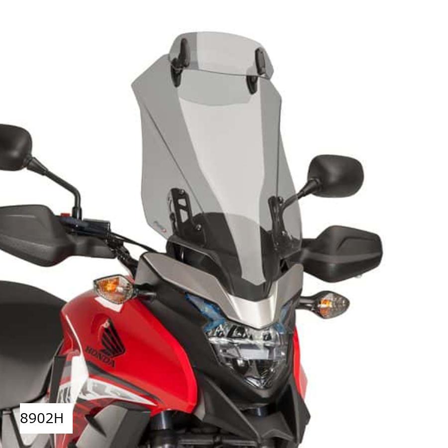 誠実 プーチ(Puig) ツーリングスクリーン ダークスモーク VERSYS-X