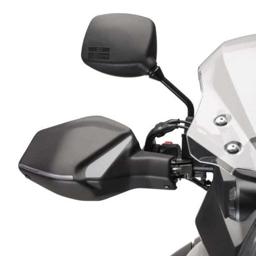 バーエンドミラー（バイク用 ナックルガード、ハンドガード