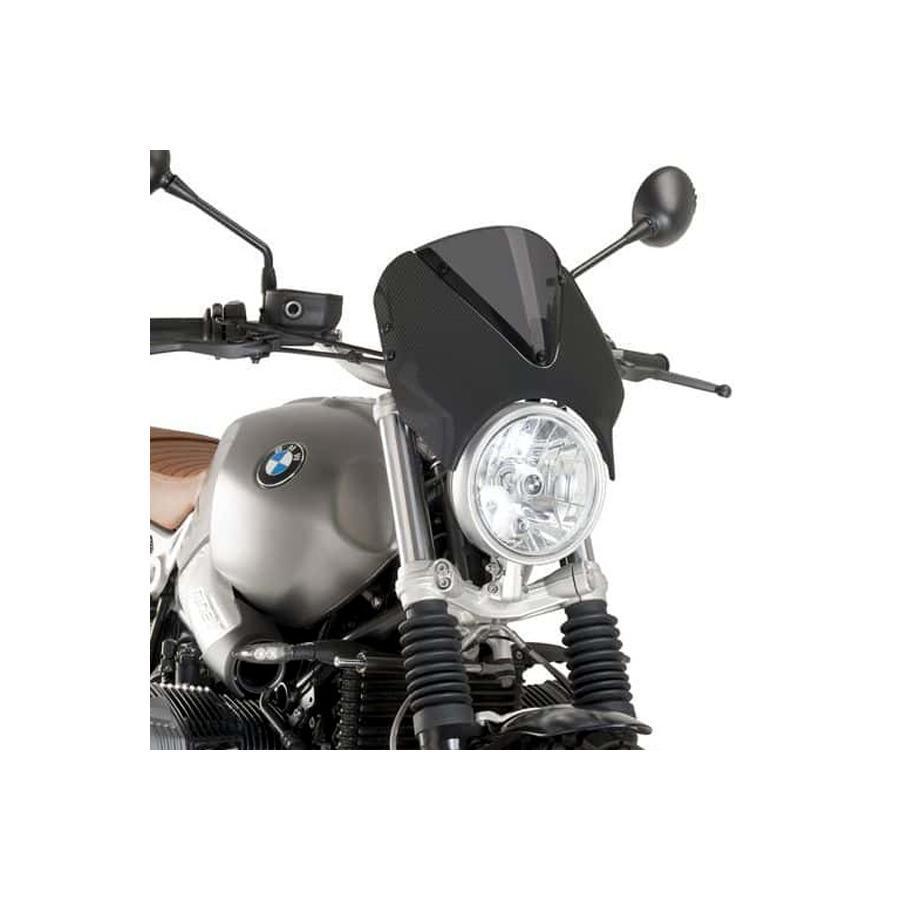 Puig(プーチ) ニュージェネレーションNKスクリーン D.スモーク/カーボンP R nineT SCRAMBLER スクランブラー 9339F