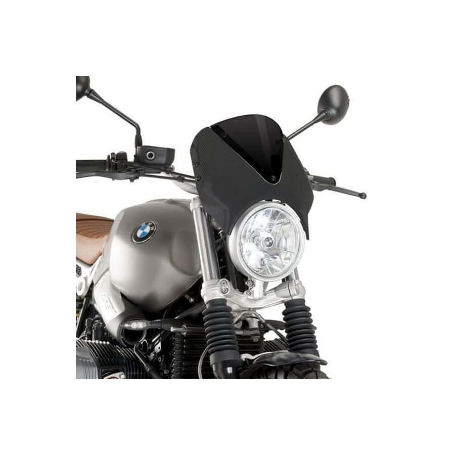 Puig(プーチ) ニュージェネレーションNKスクリーン ブラック/カーボンP R nineT SCRAMBLER スクランブラー 9339N