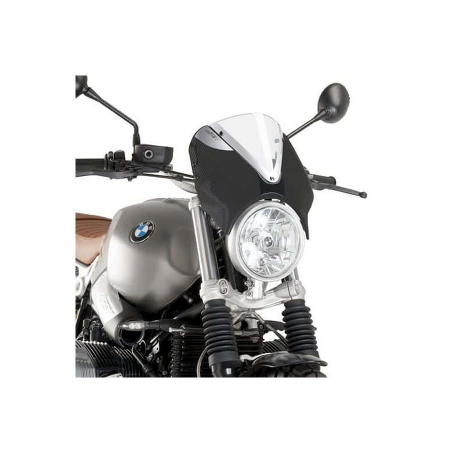 Puig(プーチ) ニュージェネレーションNKスクリーン クリア/カーボンP R nineT SCRAMBLER スクランブラー 9339W