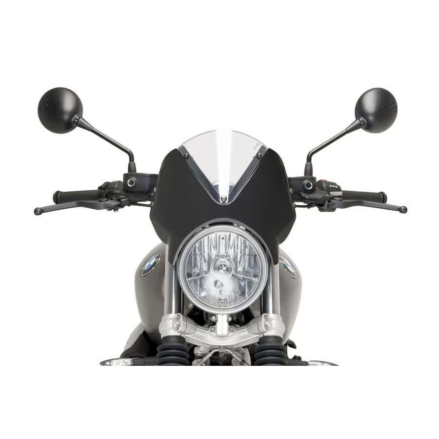 Puig(プーチ) ニュージェネレーションNKスクリーン クリア/カーボンP R nineT SCRAMBLER スクランブラー 9339W_1