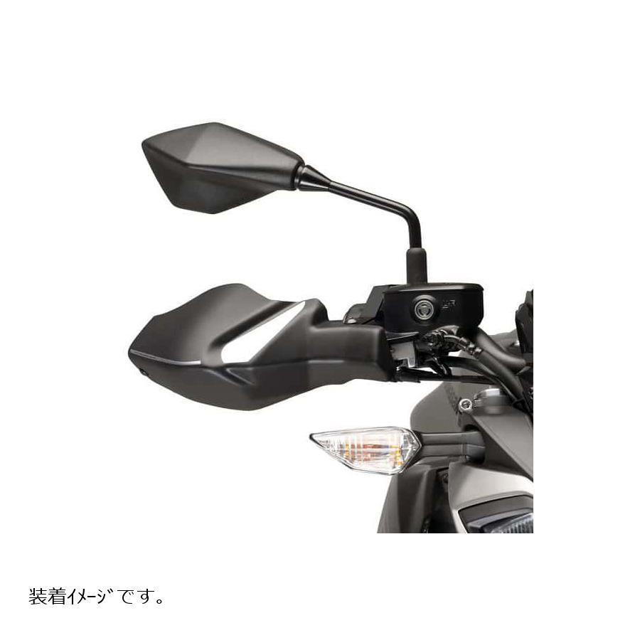 Puig（プーチ） ハンドガード ブラック Z900 Z650 9398J : バイク&車