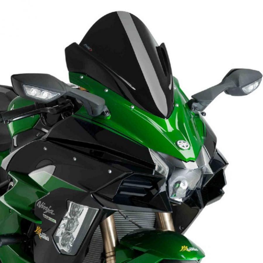 Puig（プーチ） スクリーン レーシング ブラック Ninja H2SX SE 9704N