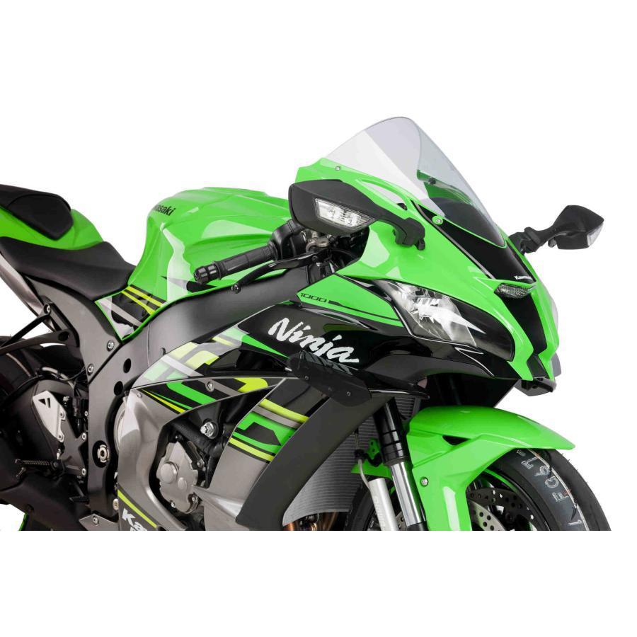 zx10r Puig プーチダウンフォーススポイラーKawasaki 緑