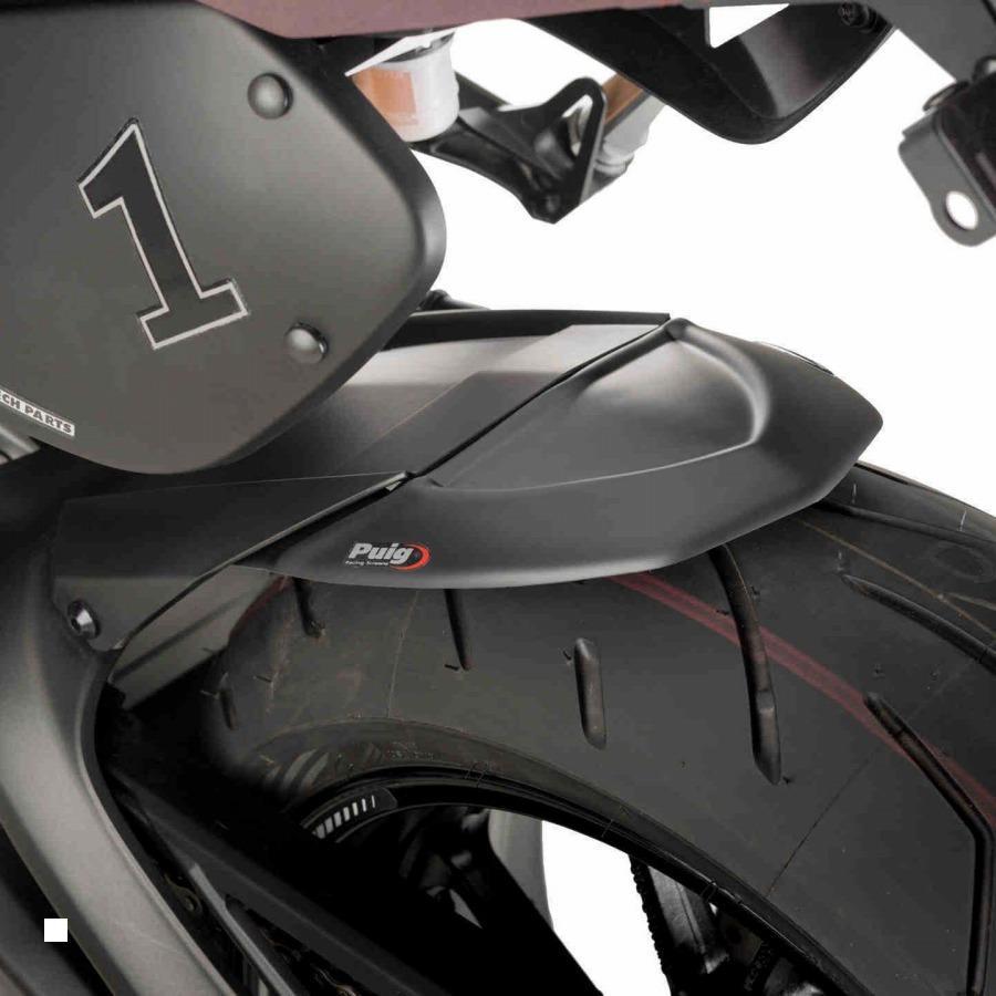 Puig プーチ リヤフェンダー MT-09 カーボン調 Puig（プーチ） リアエクステンドフェンダー ブラック MT-09 XSR900
