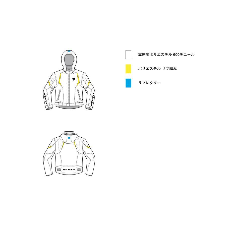 REVIT (レブイット) フレア2 テキスタイルジャケット ライトグリーン M｜plotonlinestore｜03