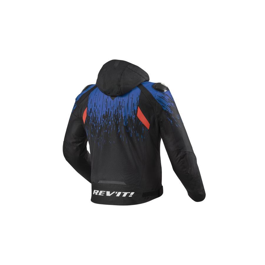 REVIT (レブイット) クァンタム2 H2O テキスタイルジャケット ブラック/ブルー XL｜plotonlinestore｜02