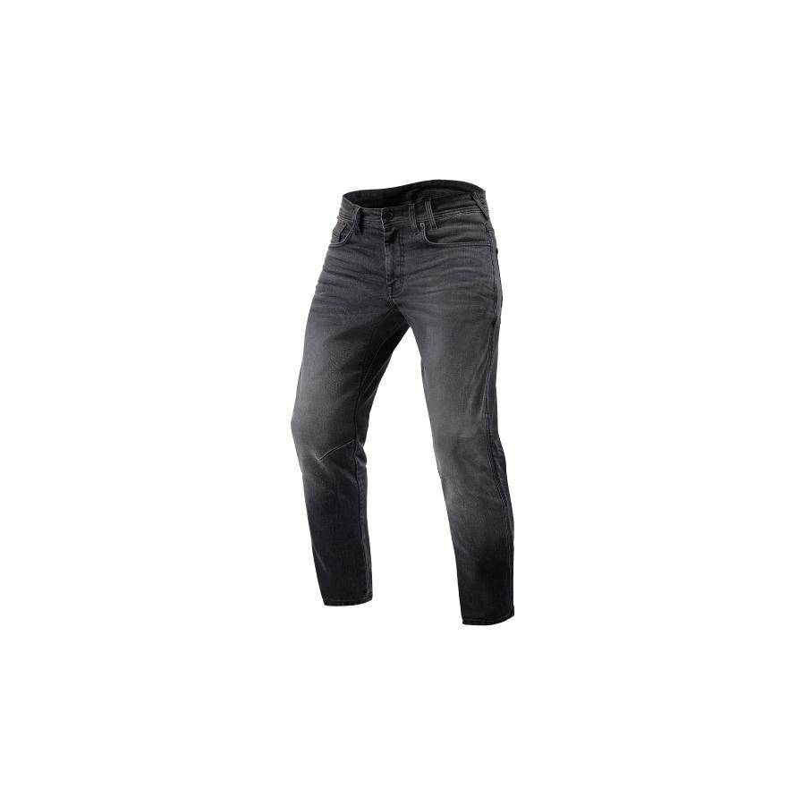 REVIT (レブイット) デトロイト2 テーパードフィット ジーンズ ミディアムグレー ユーズド ウエスト31 股下34 FPJ056-6141-31 | REV'IT!