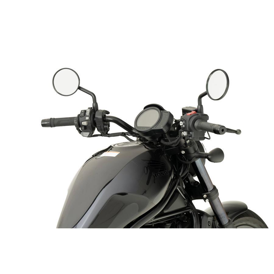[特価品]エフェックス イージーフィットバー ブラックメッキ Rebel1100DCT 21-23 EBF0051Kの画像
