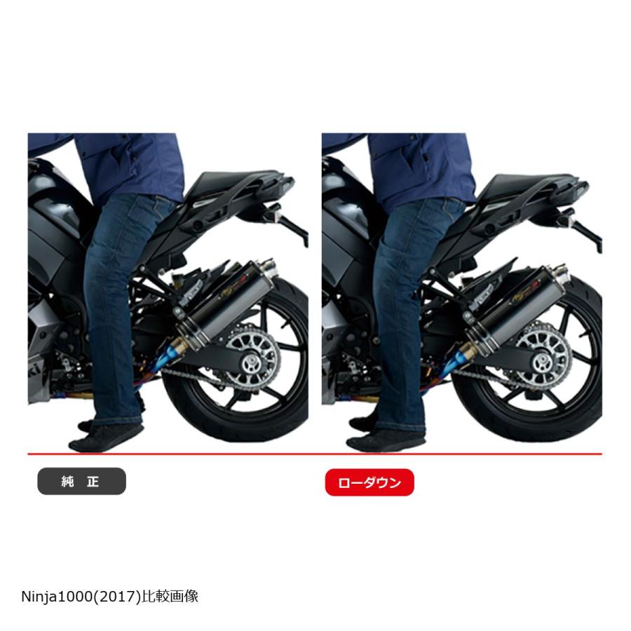 EFFEX エフェックス ローダウンキット 20mmダウン Ninja1100SX 25