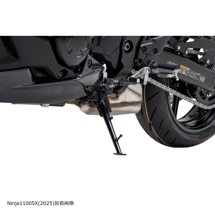 EFFEX エフェックス ショートサイドスタンド Ninja1100SX 25