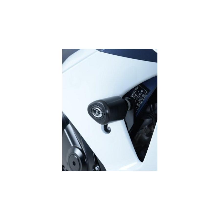 R\u0026G (アールアンドジー) エアロクラッシュプロテクター ブラック GSX-R1000 RG-CP0363BLの画像
