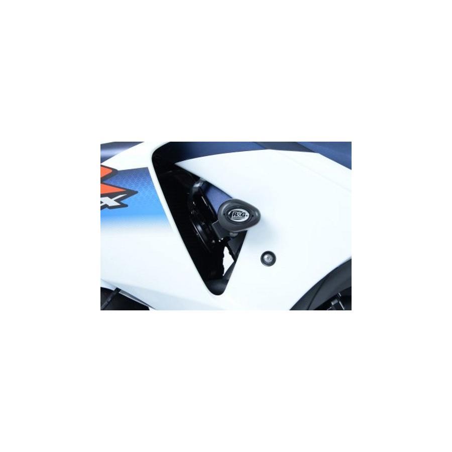 R\u0026G (アールアンドジー) エアロクラッシュプロテクター ブラック GSX-R1000 RG-CP0363BLの画像