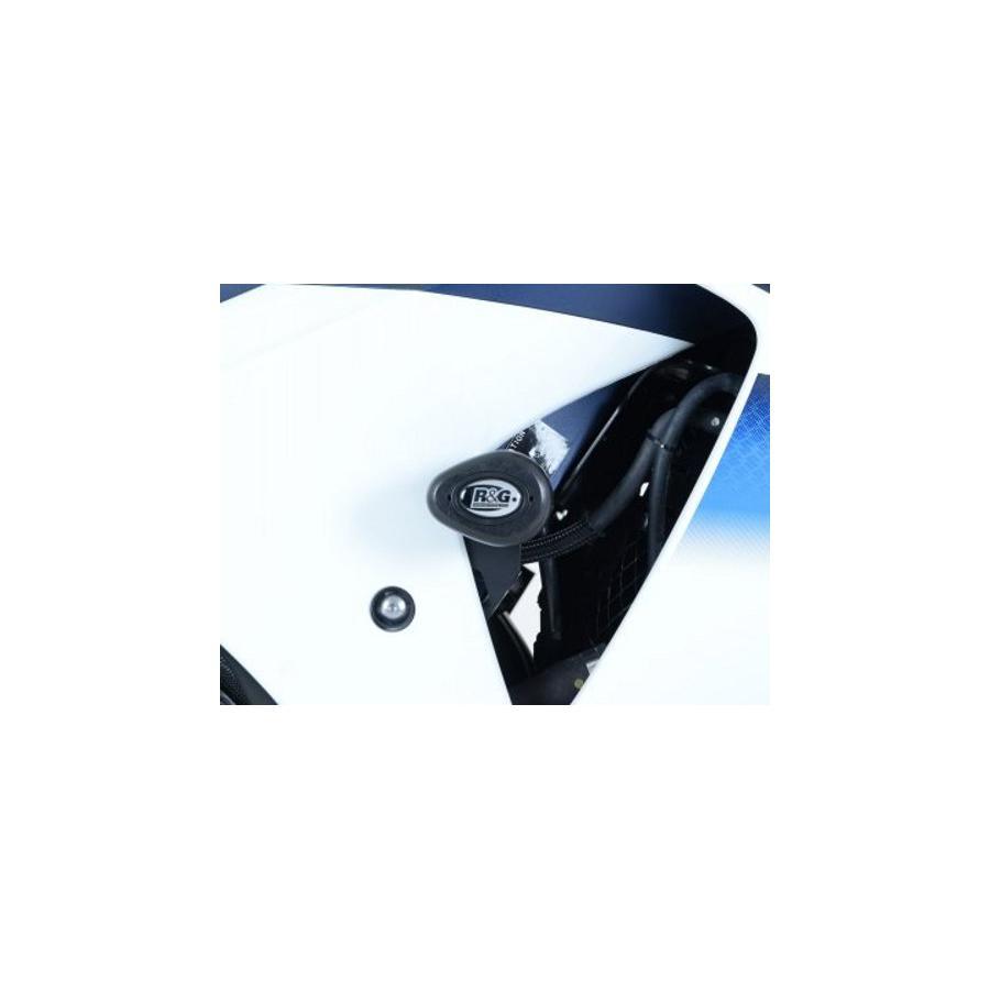 R\u0026G (アールアンドジー) エアロクラッシュプロテクター ブラック GSX-R1000 RG-CP0363BLの画像