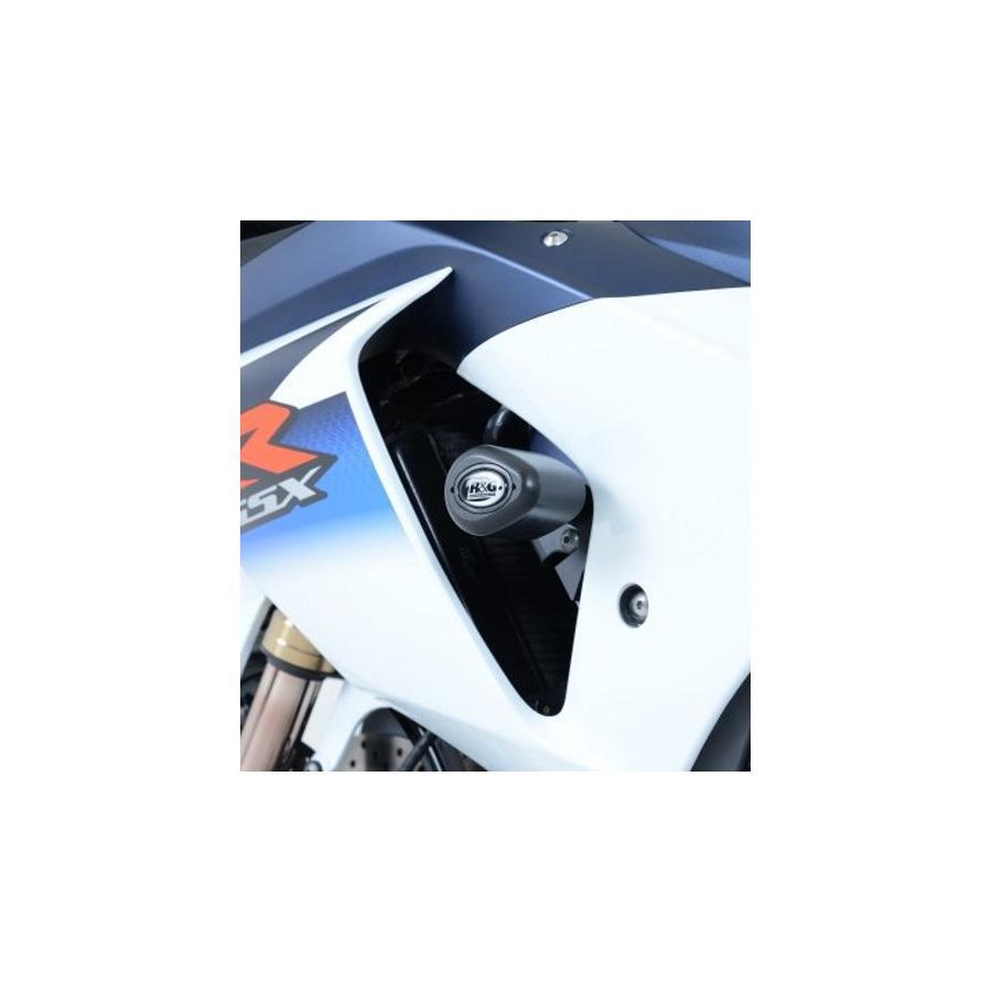 R\u0026G (アールアンドジー) エアロクラッシュプロテクター ブラック GSX-R1000 RG-CP0363BLの画像