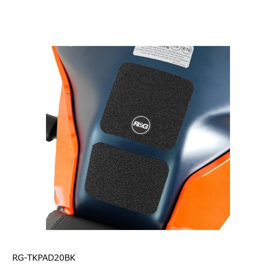 R＆G（アールアンドジー） タンクパッド:ブラック 125Duke RG