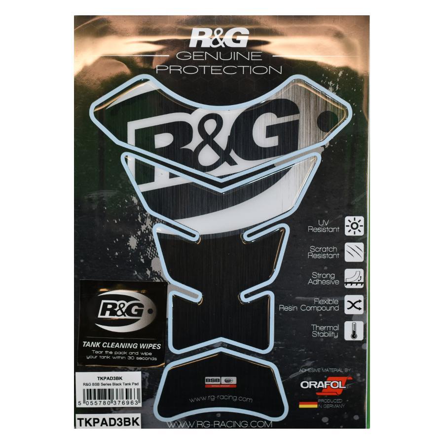 R&G (アールアンドジー) タンクパッド BLACK ブラック : 3602-rg