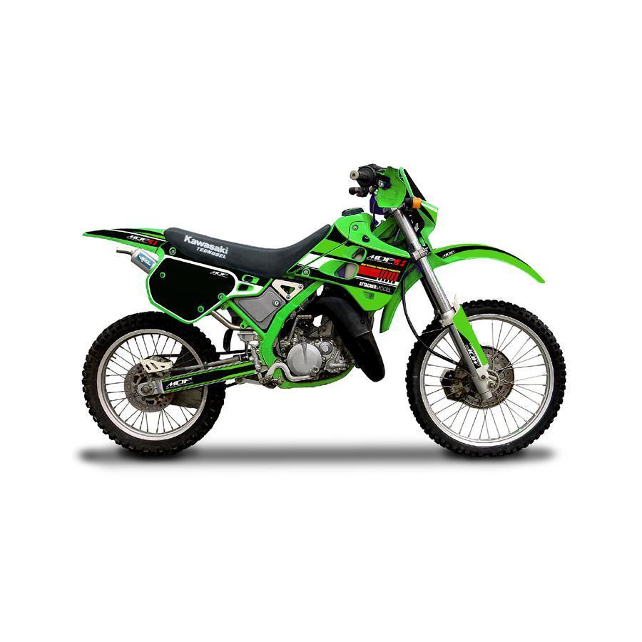 (送料込)カワサキ KDX125 リアフェンダー フロントフェンダー セット 送料込)カワサキ KDX125 リアフェンダー フロントフェンダー
