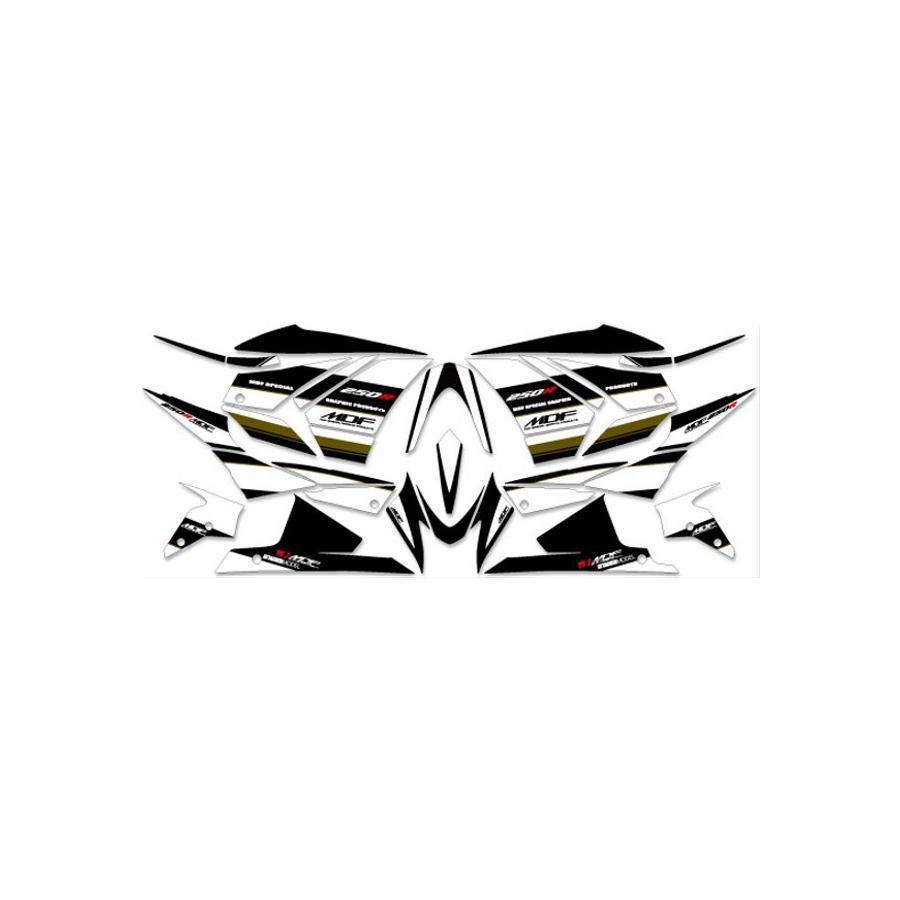MDF (エムディーエフ) アタッカー デカール ステッカー コンプリート ニンジャ Ninja250Rの画像