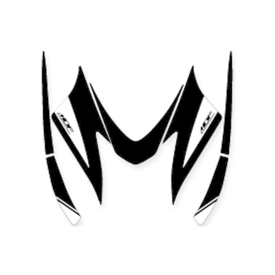 MDF（エムディーエフ） アタッカー デカール ステッカー フロント