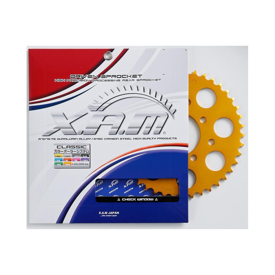 X.A.M（ザム） XAM(ザム) リアスプロケット 520-44T TLR250R デューク