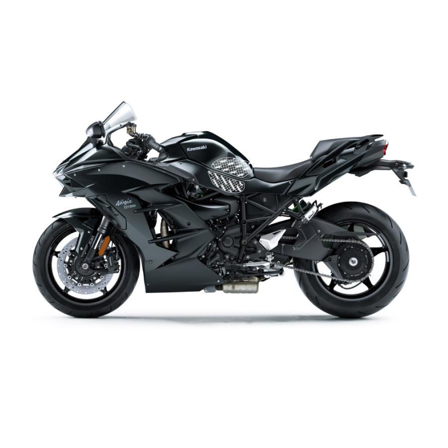 STOMPGRIP (ストンプグリップ) トラクションパッドタンクキットハイブリッド VOLCANO NINJA H2 SX/SX SE 55-10-0150H
